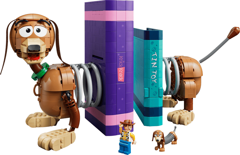 Lego Toy Story Slinky Dog Bookends 43301 - Spendloves
