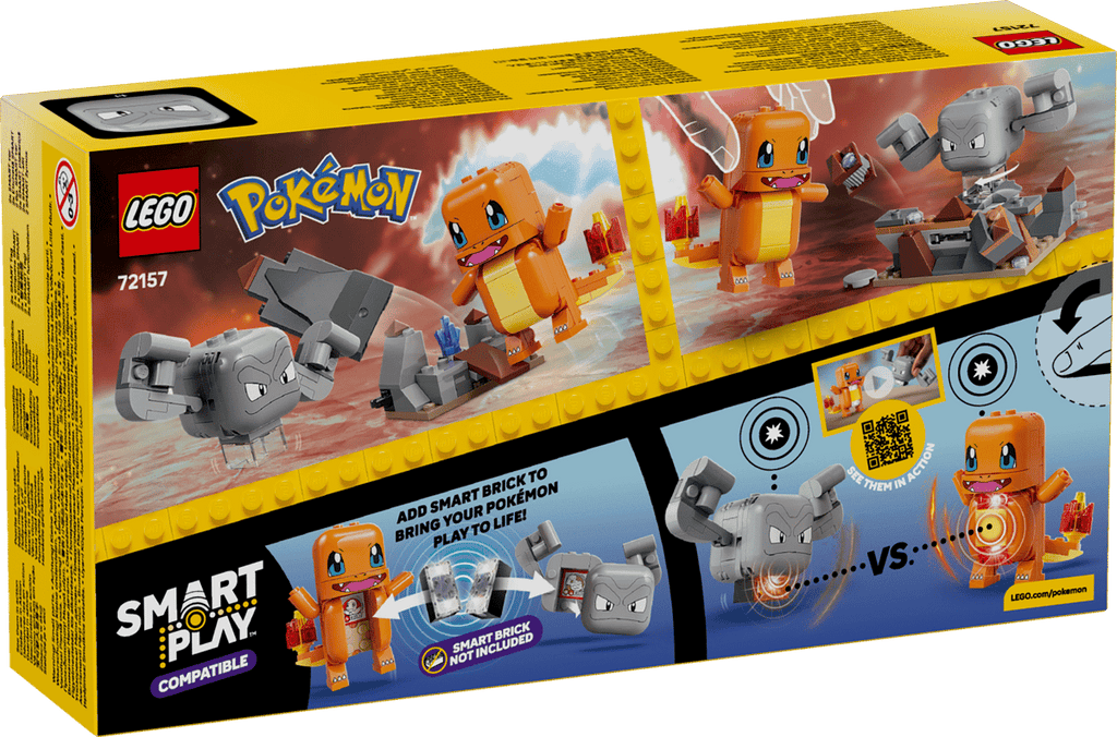 LEGO Pokémon Charmander and Geodude's Cavern Clash 72157 - Spendloves