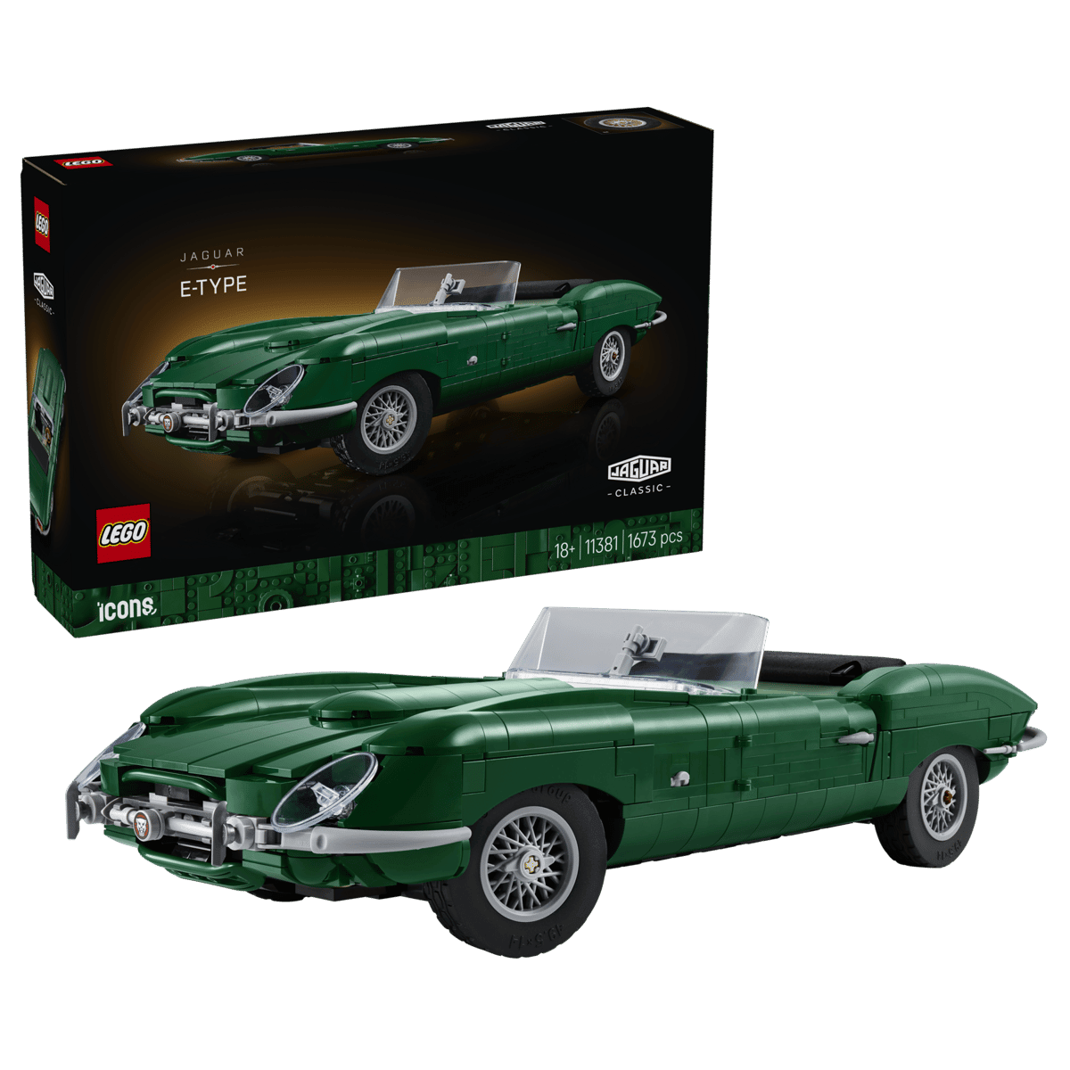 LEGO Icons Jaguar E-Type 11381 - Spendloves