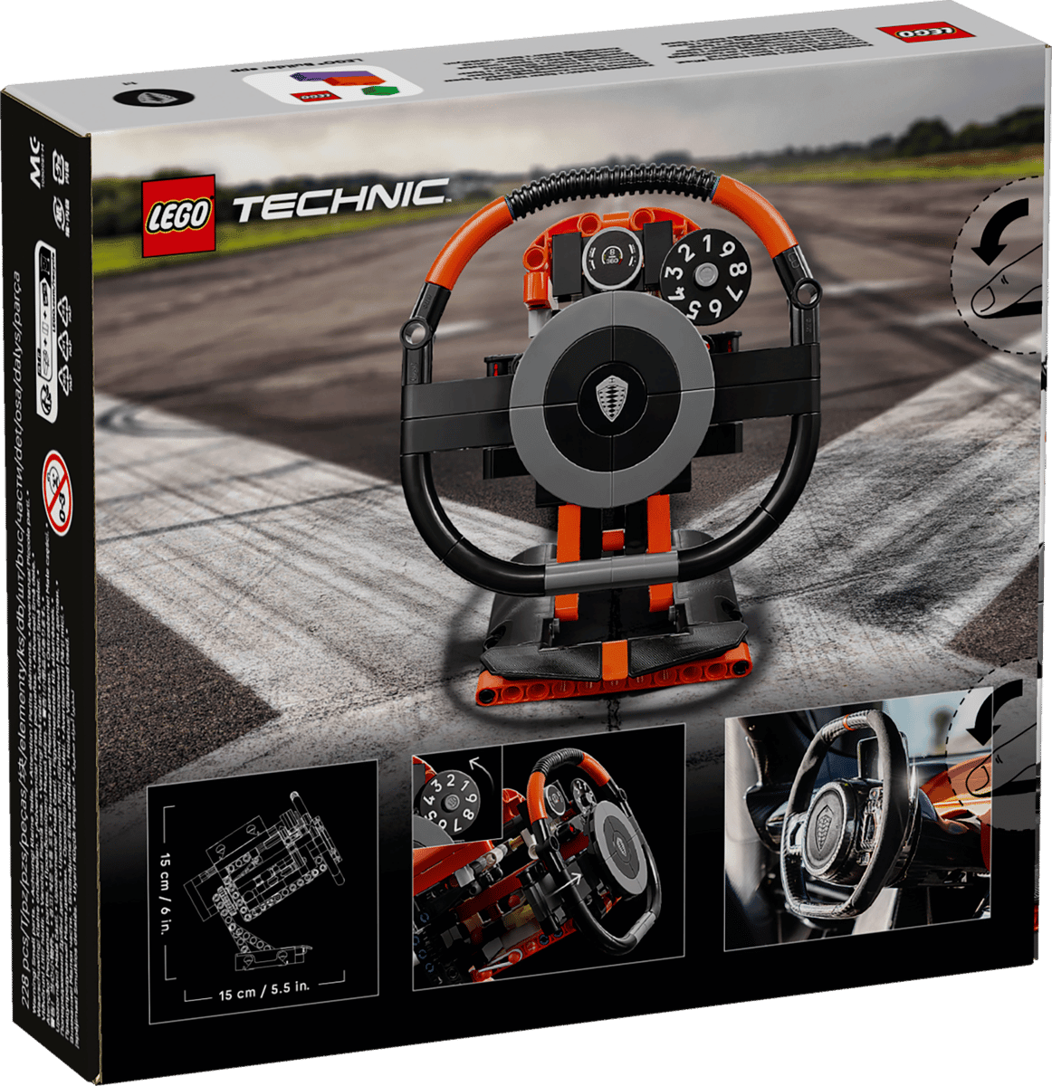 Lego Koenigsegg Sadair's Spear Steering Wheel - Spendloves