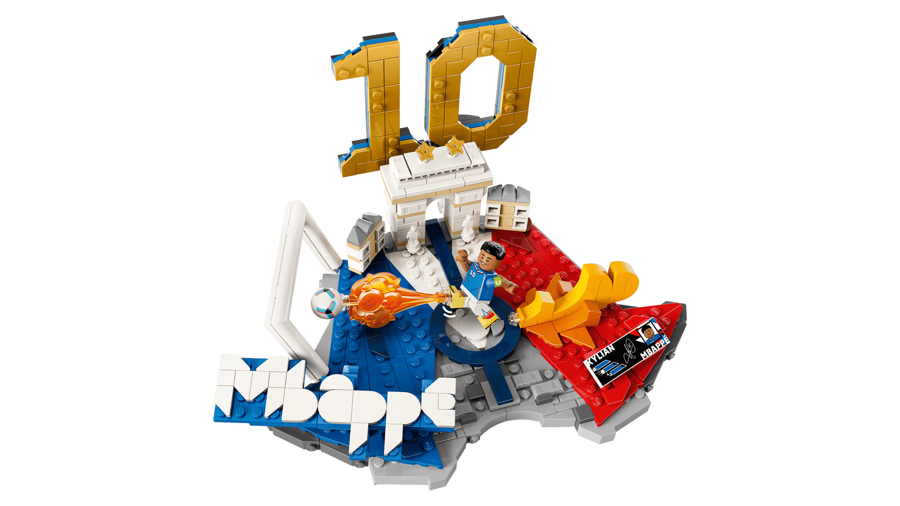 LEGO® Editions Kylian Mbappé – Football Highlights #43013