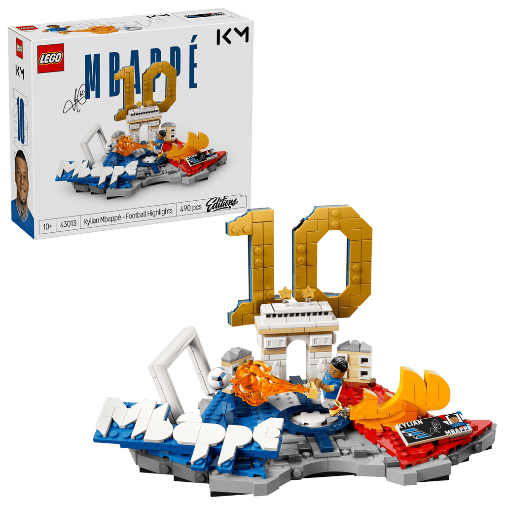 LEGO® Editions Kylian Mbappé – Football Highlights #43013