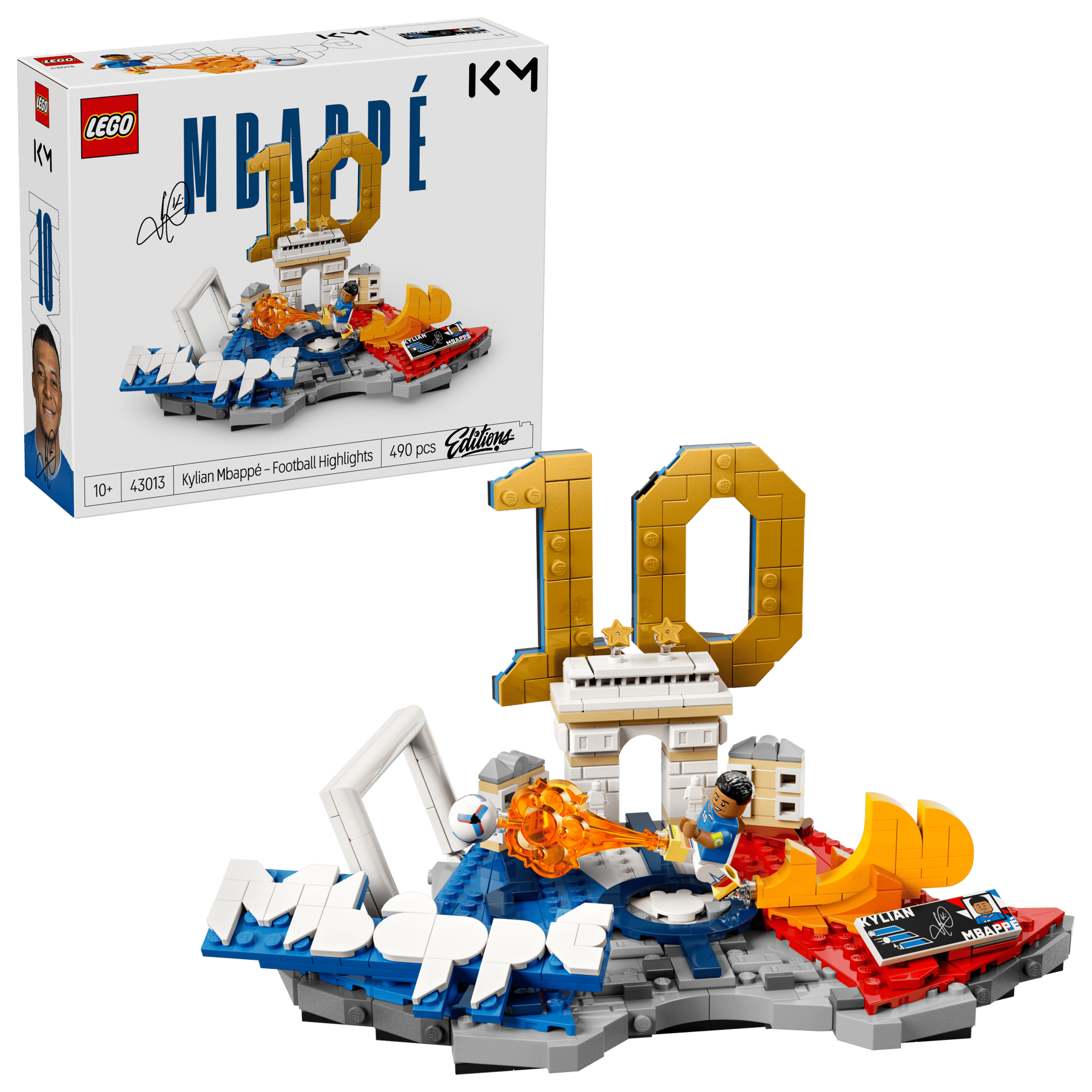 LEGO® Editions Kylian Mbappé – Football Highlights #43013