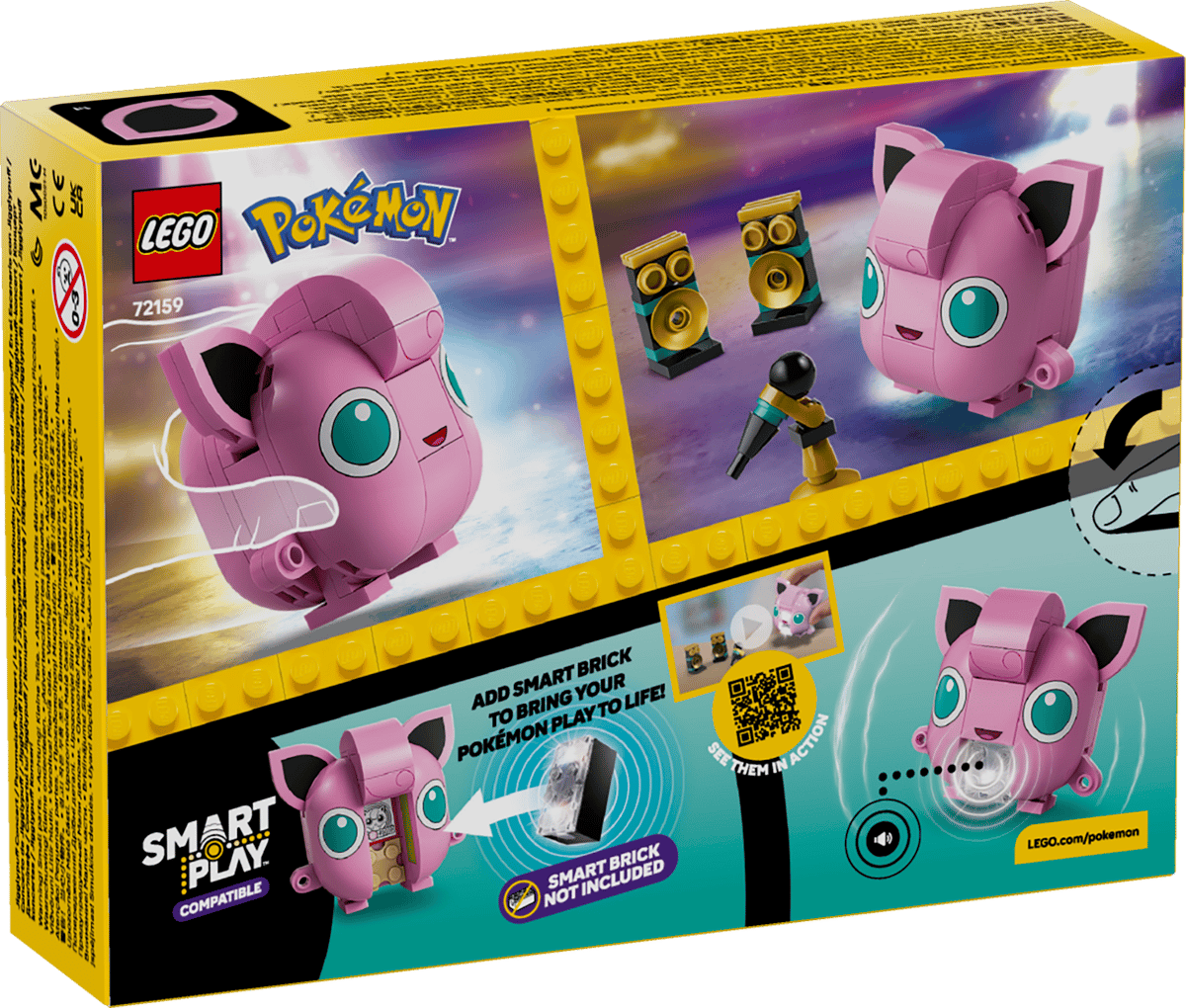 LEGO Pokémon Jigglypuff Concert 72159 - Spendloves