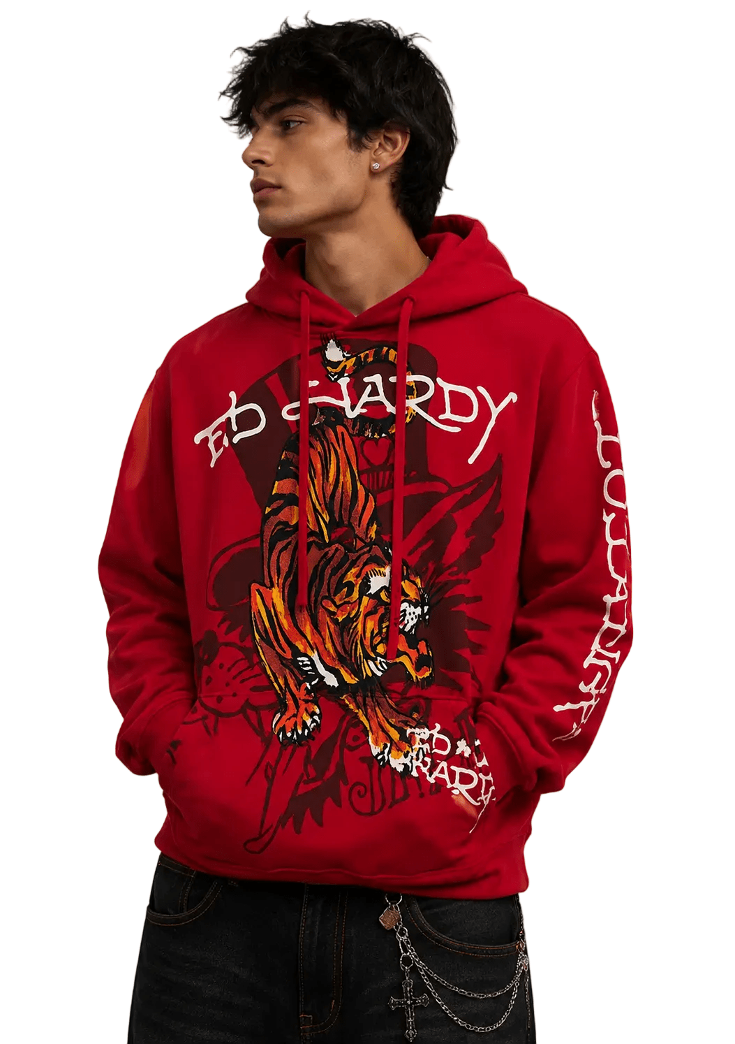 Ed Hardy Hoodie - Small - Spendloves