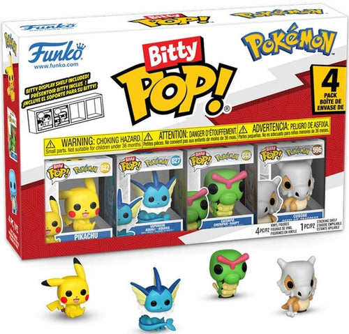 FUNKO BITTY POP: POKEMON - PIKACHU 4PK - Spendloves