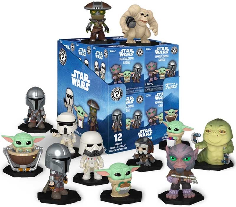 FUNKO MYSTERY MINI: Mandalorian and Grogu Blind Boxes - Spendloves