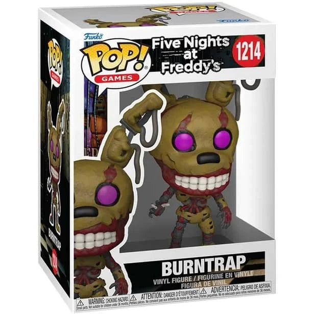 FUNKO POP GAMES: FNAF - BURNTRAP - Spendloves