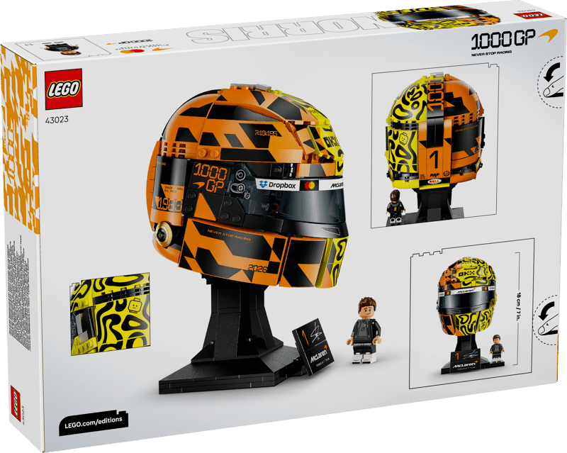 Lego McLaren Mastercard F1® Team Lando Norris Helmet - Spendloves