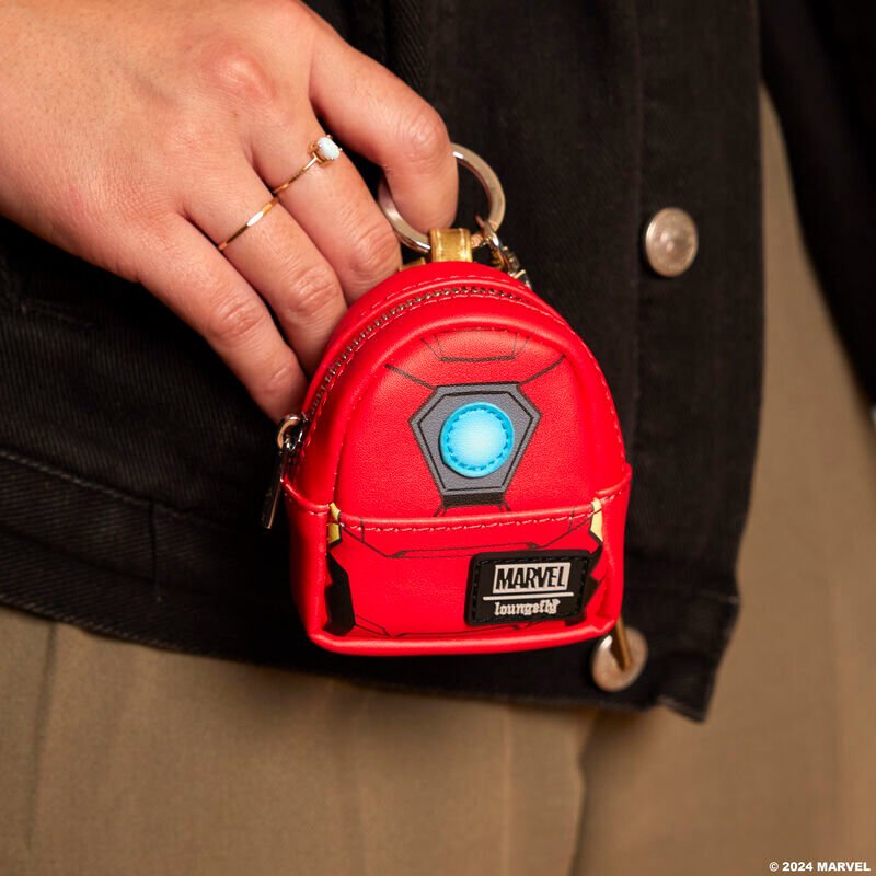 Loungefly Marvel Avengers mini backpack keychain mystery box - Spendloves