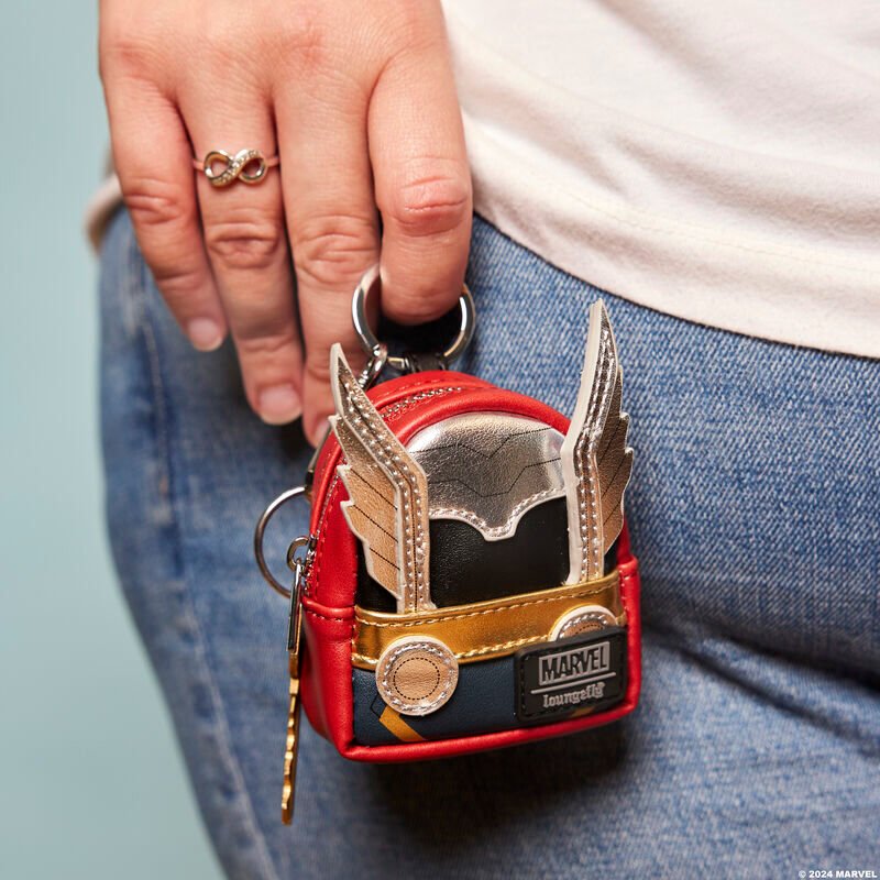 Loungefly Marvel Avengers mini backpack keychain mystery box - Spendloves
