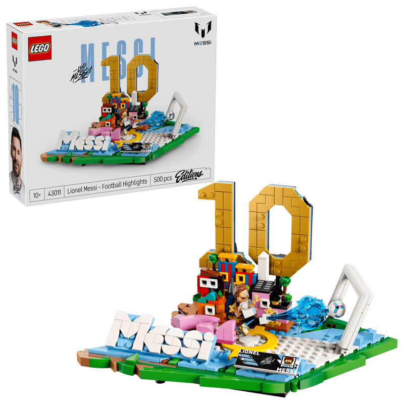 Lego Lionel Messi – Football Highlights - Spendloves
