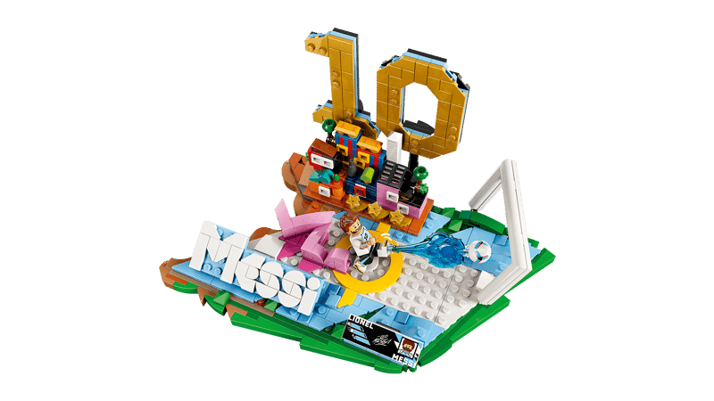 Lego Lionel Messi – Football Highlights - Spendloves