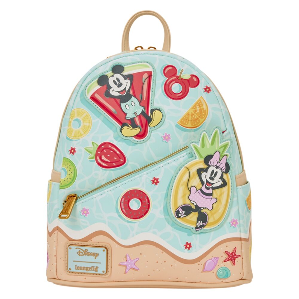 Loungefly Disney Mickey & Minnie Beach Fun backpack 26cm - Spendloves
