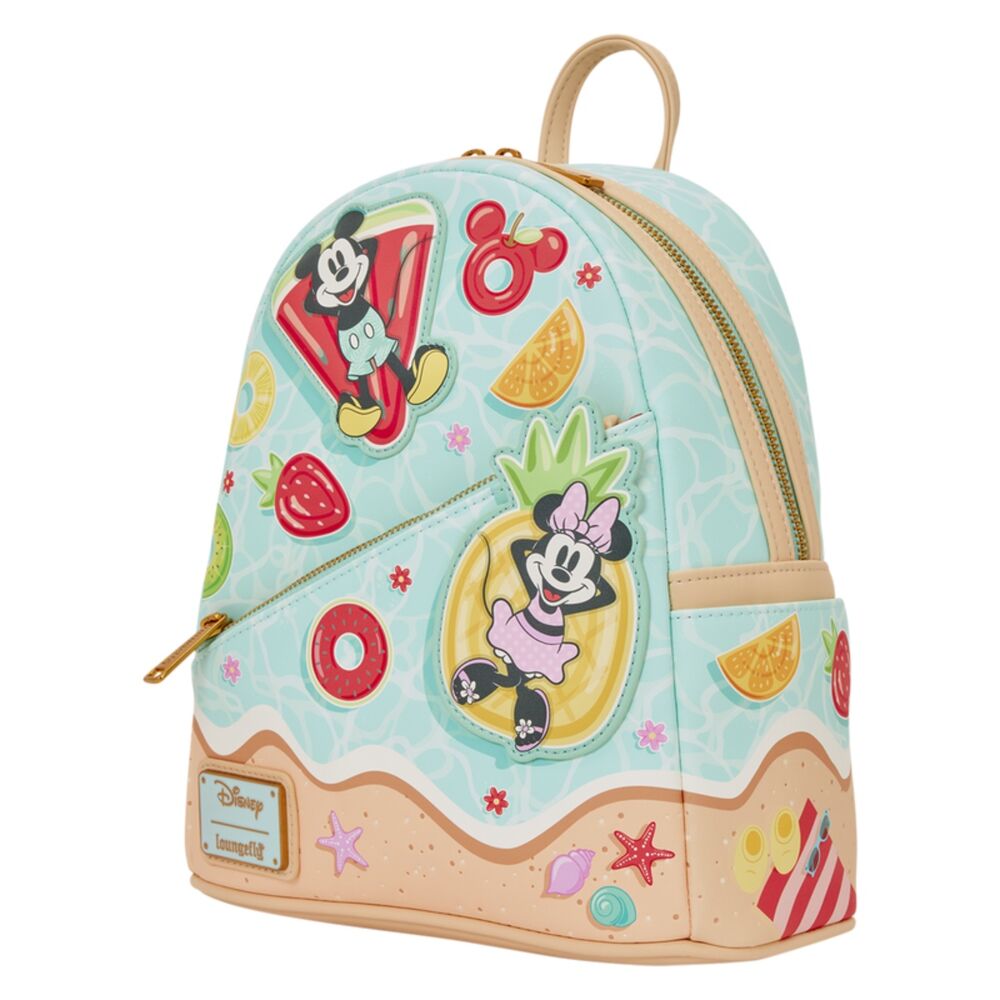 Loungefly Disney Mickey & Minnie Beach Fun backpack 26cm - Spendloves