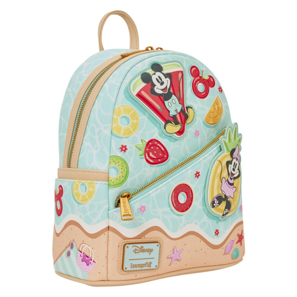 Loungefly Disney Mickey & Minnie Beach Fun backpack 26cm - Spendloves