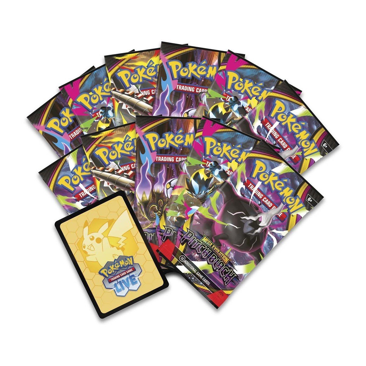 Pokémon Center TCG: Mega Evolution-Pitch Black Elite Trainer Box - Spendloves