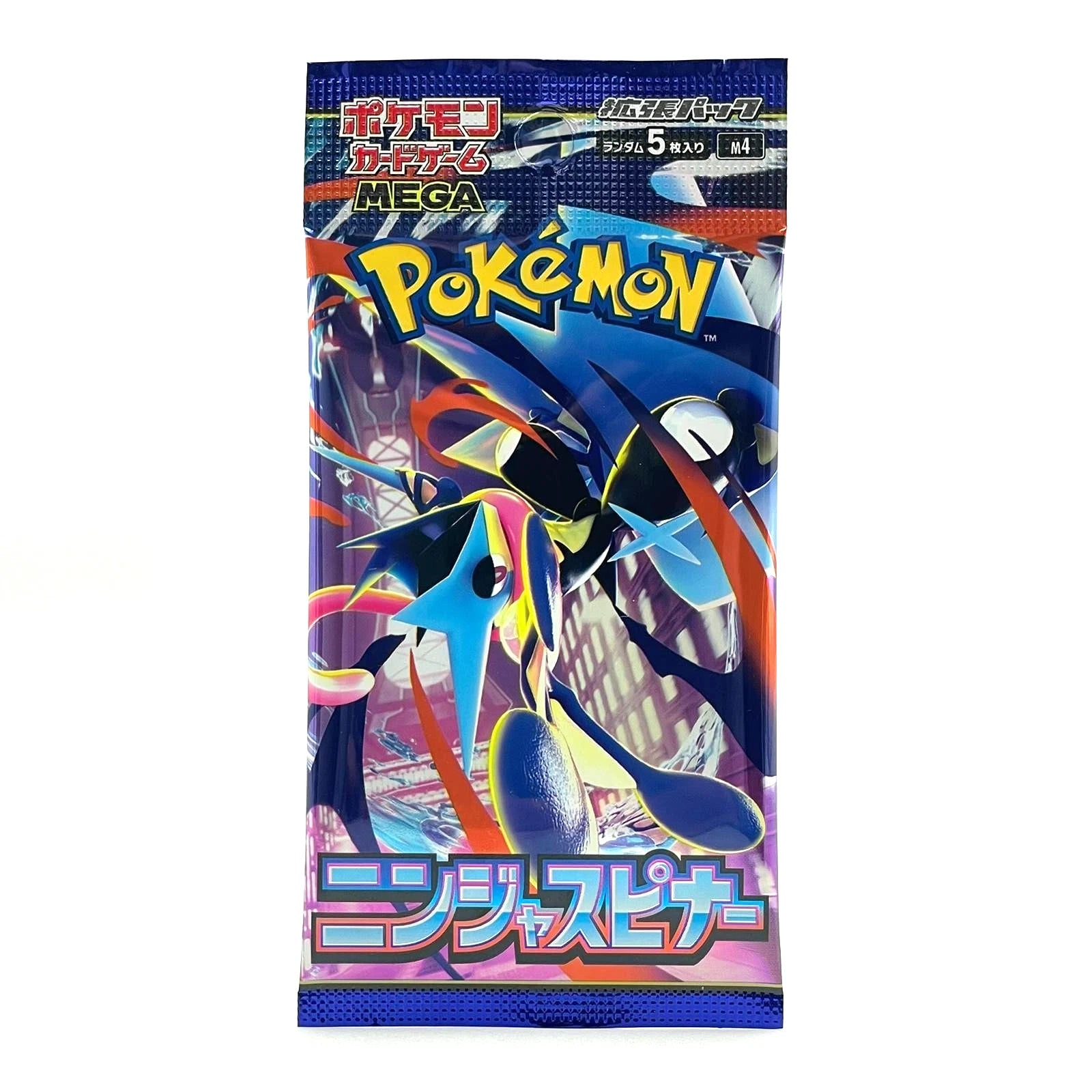Pokemon Ninja Spinner M4 Mega Evolutions Booster Pack TCG Sealed Japanese - Spendloves
