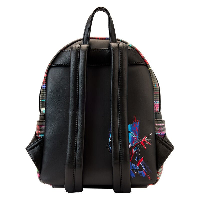 Loungefly Marvel Spiderman Across the Spider-Verse Lenticular backpack 27cm - Spendloves