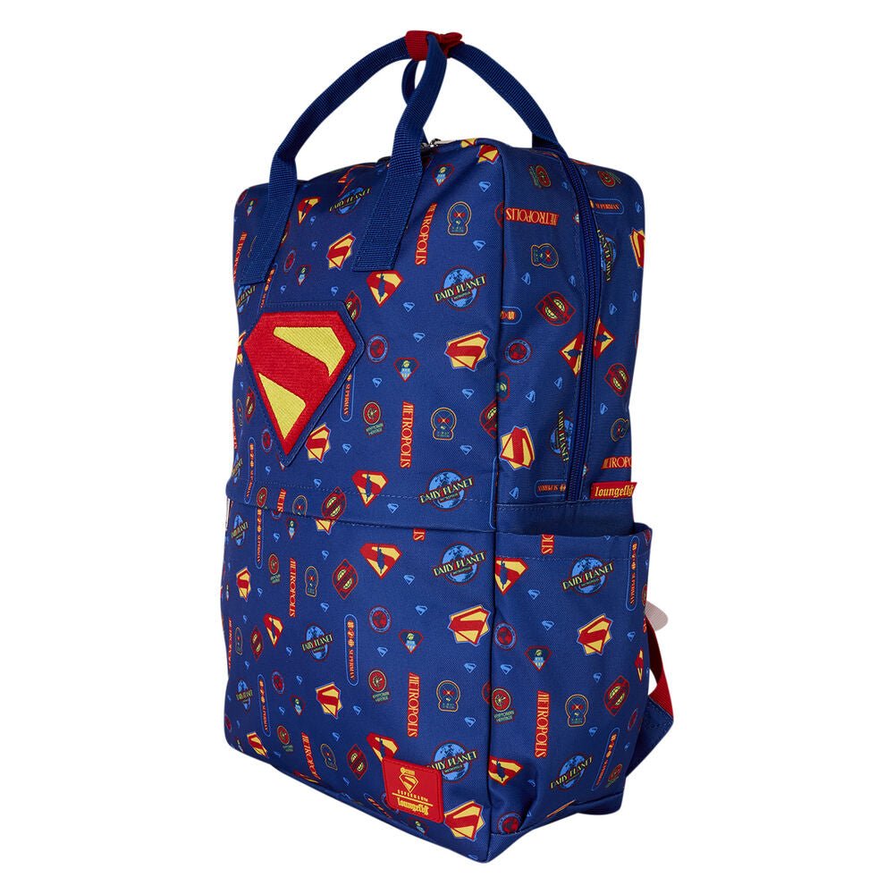 Loungefly Marvel Superman nylon backpack 43cm - Spendloves
