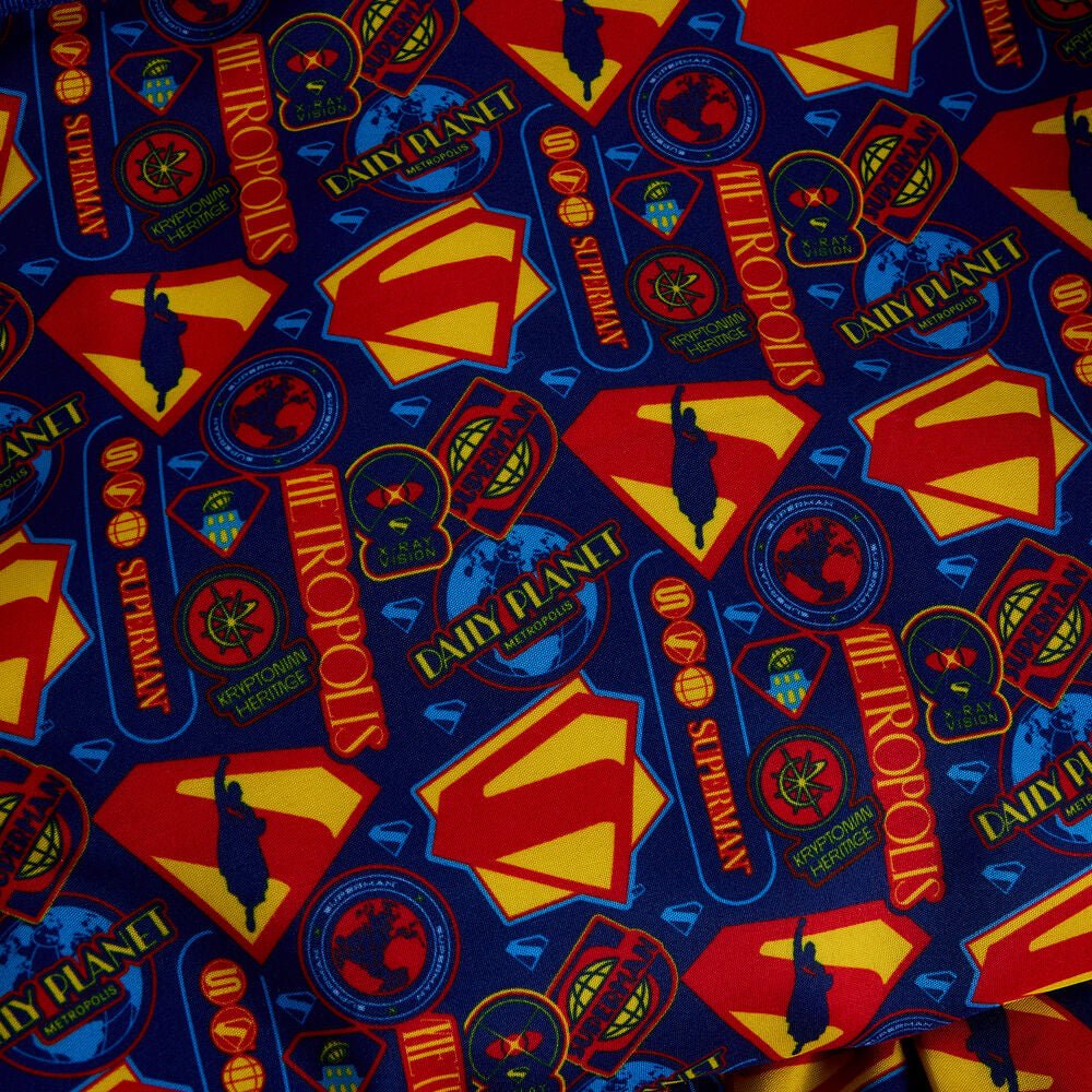 Loungefly Marvel Superman nylon backpack 43cm - Spendloves