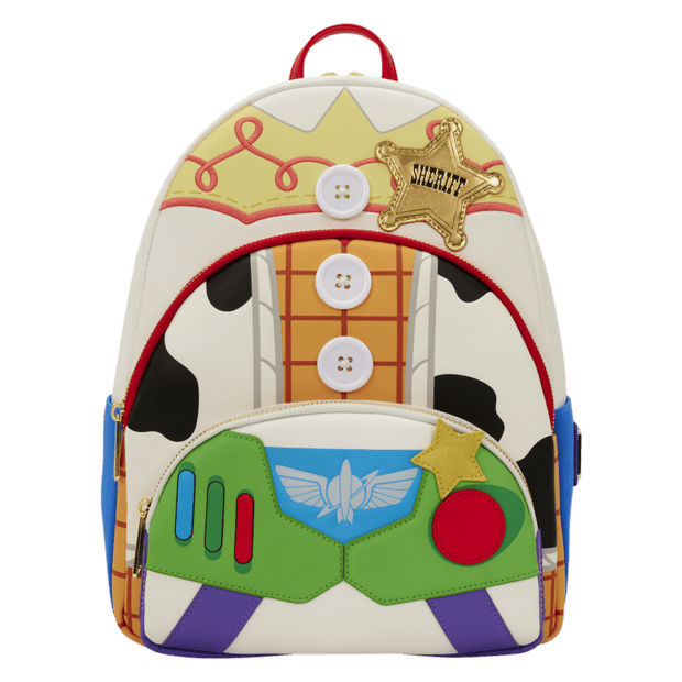 Loungefly Disney Pixar Toy Story 5 Jessie, Woody & Buzz Lightyear backpack 31cm - Spendloves
