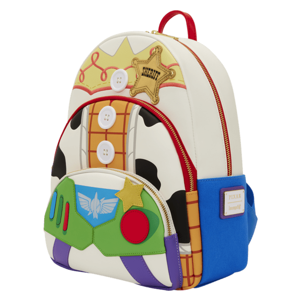 Loungefly Disney Pixar Toy Story 5 Jessie, Woody & Buzz Lightyear backpack 31cm - Spendloves